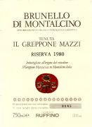 Brunello ris_Greppone Mazzi 1980